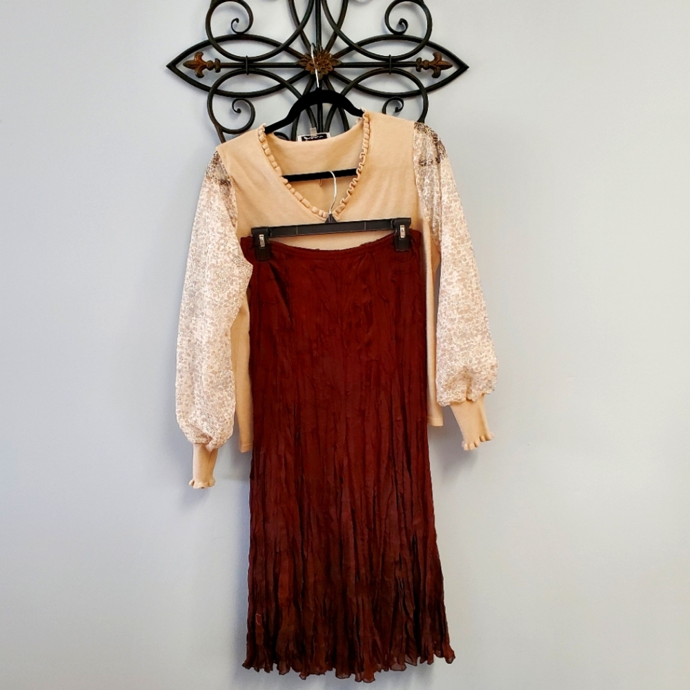 Top and Bottom Skirt Bundle